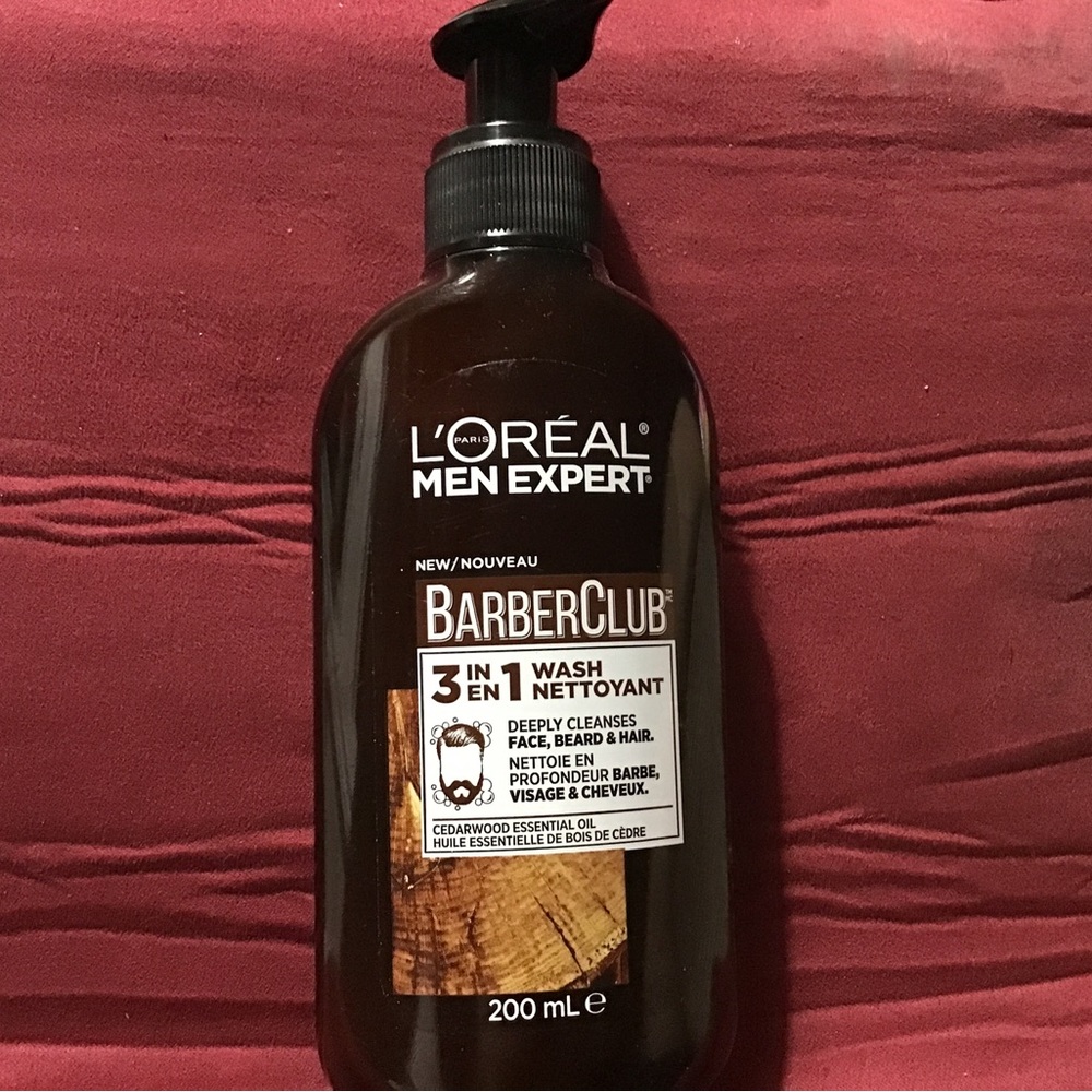 L’Oreal Men expert BarberClub 3in1 wash cedarwood essential oil 200 ml